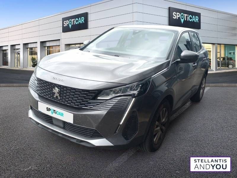 Gris Utilisé 2021 Peugeot 3008 Business-Line | 16 980 € (Super prix) - Image 1/3