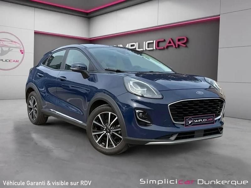 Bleu Utilisé 2020 Ford Puma Gen-E Titanium | 14 980 € (Prix juste) - Image 1/4