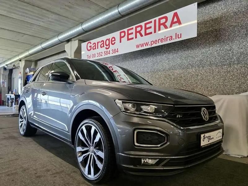 Gris Utilisé 2020 VW T-Roc R-line SUV | 28 615 € (Super prix) - Image 1/4