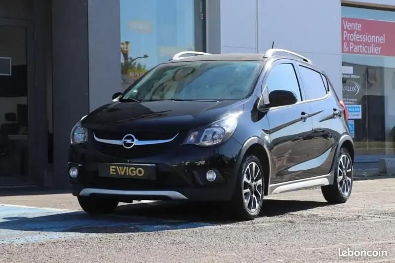 Noir Utilisé 2018 Opel Karl Rocks Citadine | 7 990 € (Super prix) - Image 1/4