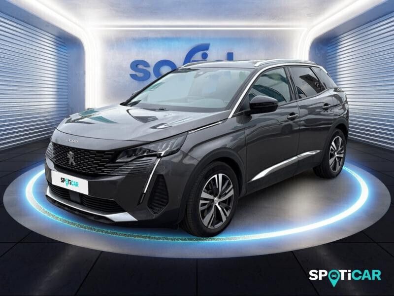 Gris Utilisé 2021 Peugeot 3008 Allure SUV | 23 290 € (Prix juste) - Image 1/4