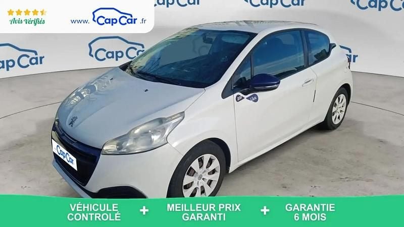 Blanc Occasion 2016 Peugeot 208 Citadine | 4 950 € (Bon prix) - Image 1/4