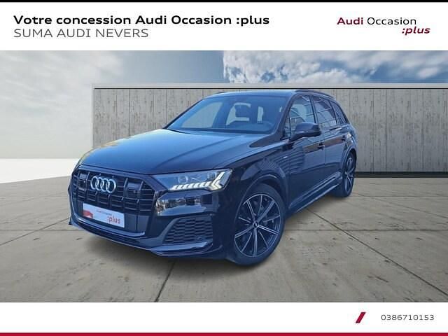 Noir orca métallisé Occasion 2020 Audi Q7 S-Line SUV | 49 990 € (Prix cher) - Image 1/4