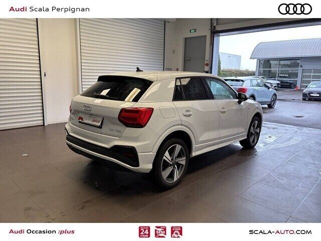 Occasion Audi Q2 Advanced Plus 150 ch (110 kW) 2024 Blanc glacier métallisé SUV