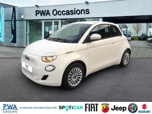 Blanc Utilisé 2023 Fiat 500e Citadine | 16 900 € (Prix juste) - Image 1/4