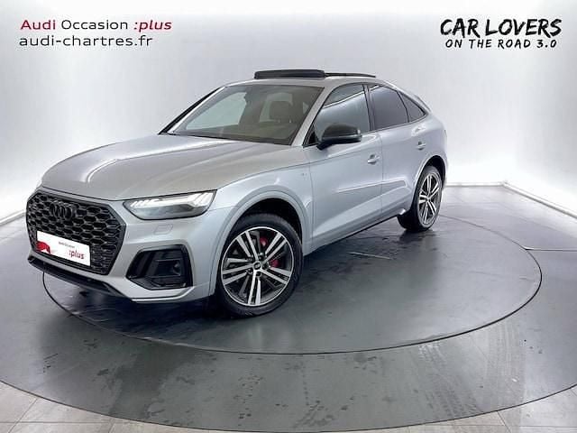 Argent fleuret métallisé Utilisé 2021 Audi Q5 Sportback S-Line SUV | 47 790 € (Prix juste) - Image 1/4