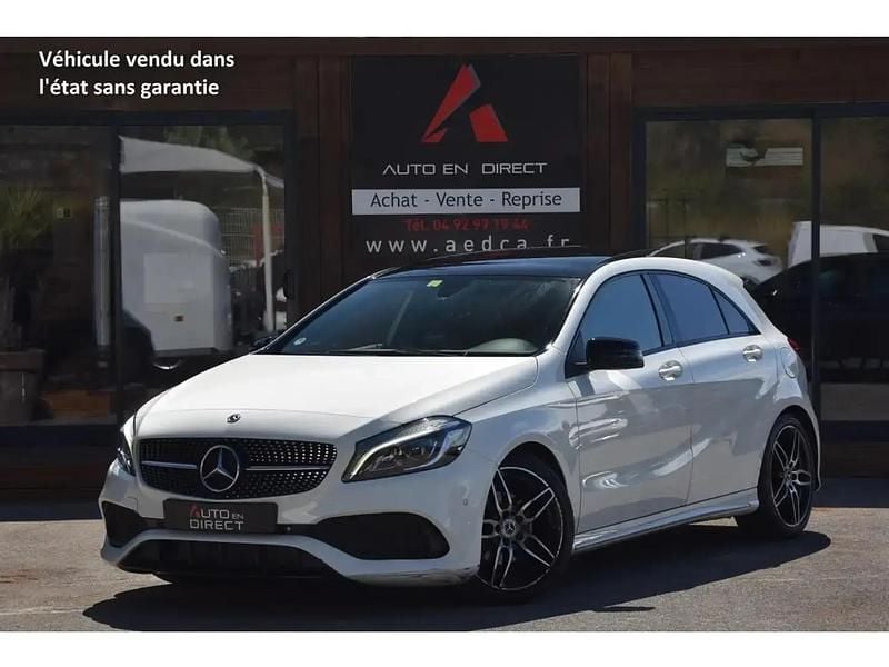 Blanc Utilisé 2017 Mercedes A180 Berline | 11 900 € (Prix juste) - Image 1/4