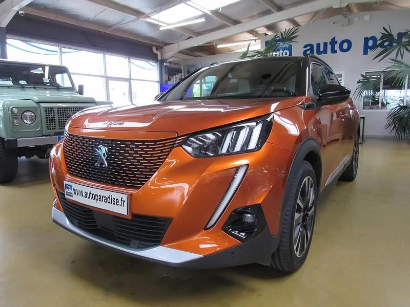 Orange Utilisé 2020 Peugeot e-2008 GTi SUV | 17 400 € (Prix juste) - Image 1/4