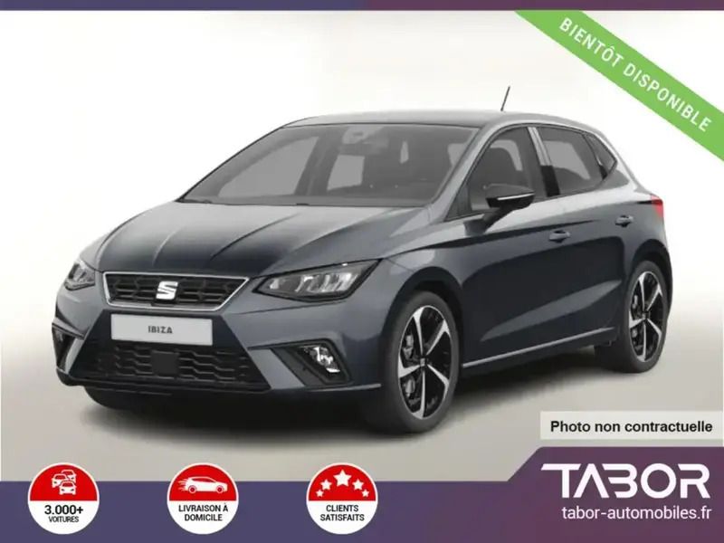 Gris Nouvelle 2025 Seat Ibiza FR Citadine | 22 613 € (Prix juste) - Image 1/4