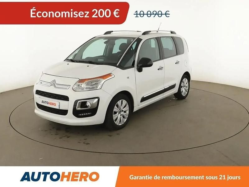 Blanc Utilisé 2016 Citroën C3 Picasso Exclusive Monospace | 9 890 € (Prix assez cher) - Image 1/2