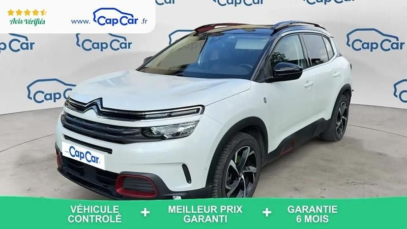 Blanc Utilisé 2020 Citroën C5 Aircross PureTech SUV | 12 100 € (Bon prix) - Image 1/4