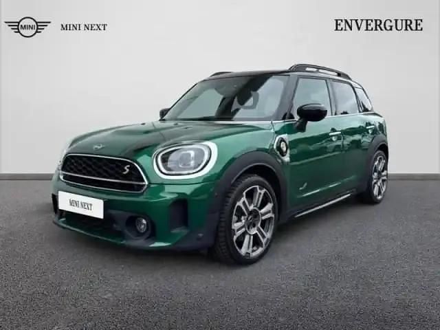 British racing green iv Utilisé 2022 Mini Cooper Countryman Premium Plus SUV | 29 890 € (Prix juste) - Image 1/4