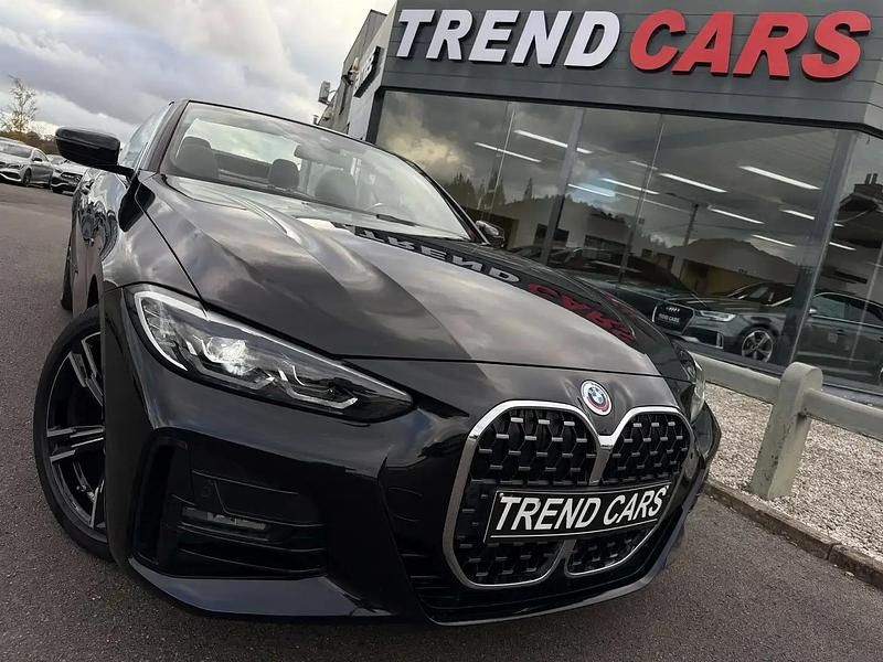 Noir Occasion 2022 BMW 420 Sport Line Cabriolet | 43 999 € (Prix juste) - Image 1/4