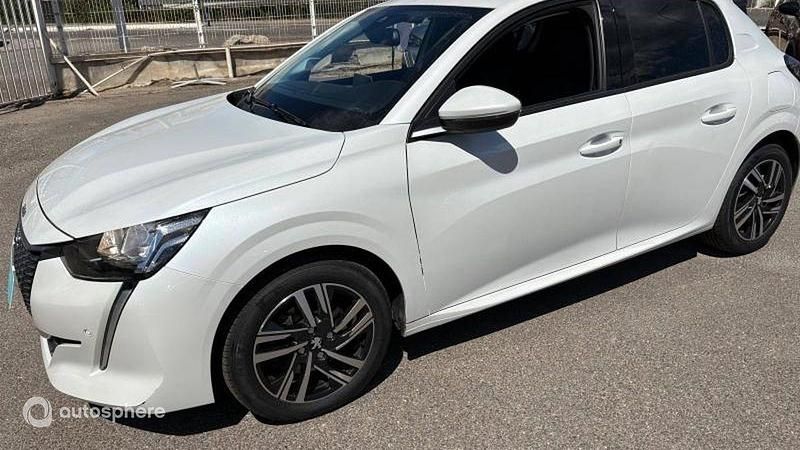 Blanc Utilisé 2020 Peugeot 208 Allure Citadine | 13 999 € (Prix juste) - Image 1/4