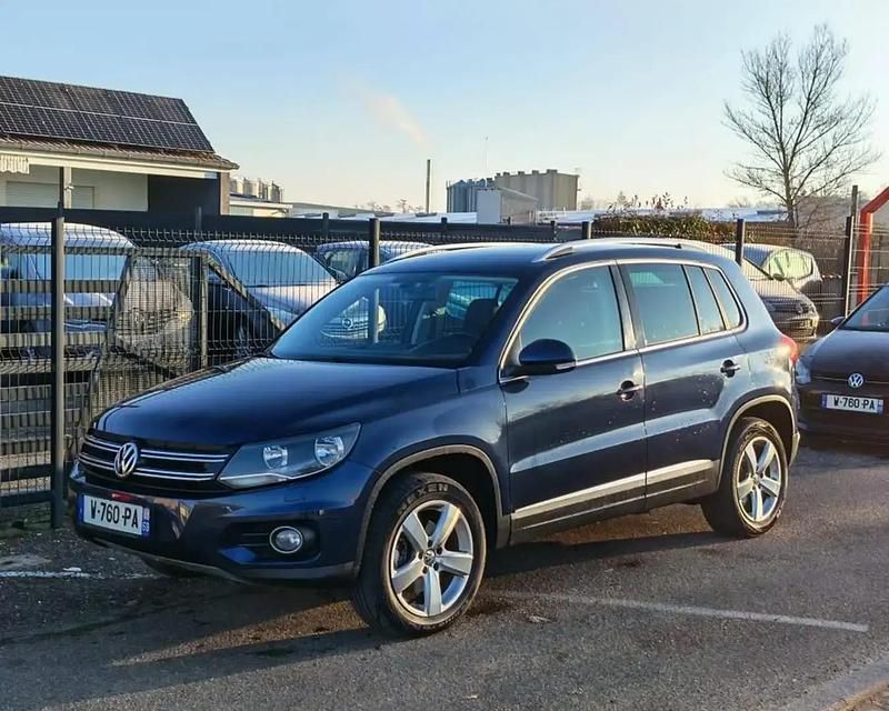 Bleu Occasion 2013 VW Tiguan Sportline SUV | 8 990 € (Bon prix) - Image 1/4
