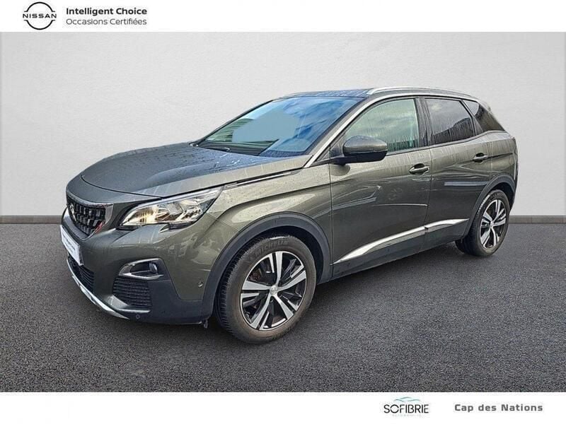 Vert Utilisé 2018 Peugeot 3008 Allure | 14 890 € (Prix juste) - Image 1/4