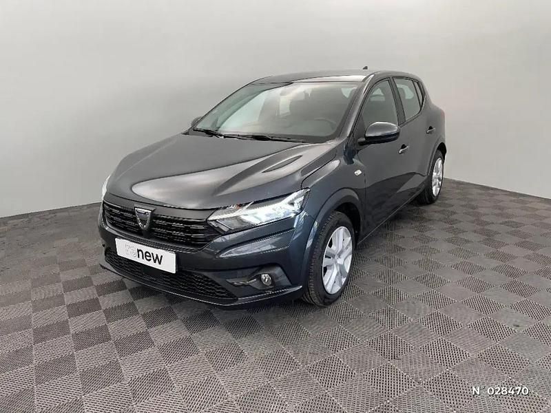 Gris Utilisé 2021 Dacia Sandero Comfort Citadine | 13 990 € (Prix juste) - Image 1/4