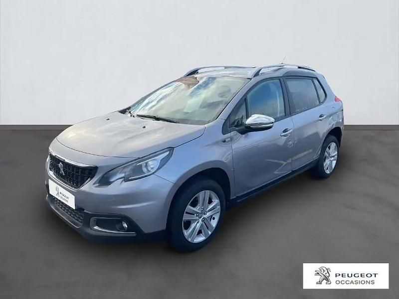 Gris Utilisé 2017 Peugeot 2008 Style SUV | 13 990 € (Prix assez cher) - Image 1/4