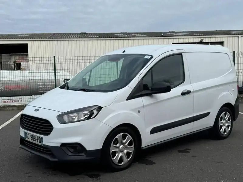 Blanc Utilisé 2021 Ford Transit Trend Van | 11 508 € - Image 1/4