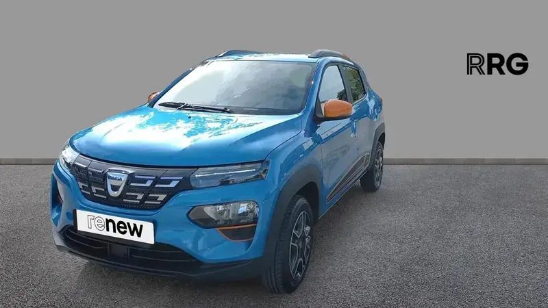 Bleu Utilisé 2021 Dacia Spring Comfort Plus Citadine | 8 500 € (Prix juste) - Image 1/4