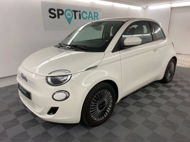 Blanc Utilisé 2022 Fiat 500e Citadine | 17 890 € (Prix juste) - Image 1/4