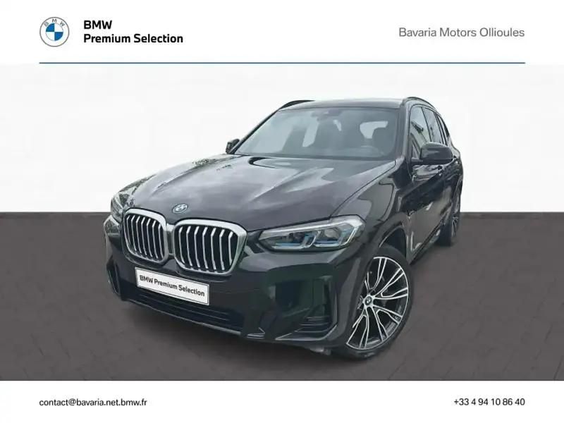 Noir Utilisé 2021 BMW X3 M Sport SUV | 49 590 € (Prix cher) - Image 1/4