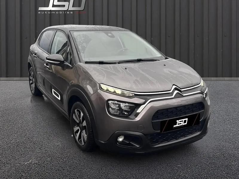 Gris Occasion 2023 Citroën C3 PureTech Citadine | 11 499 € (Bon prix) - Image 1/4