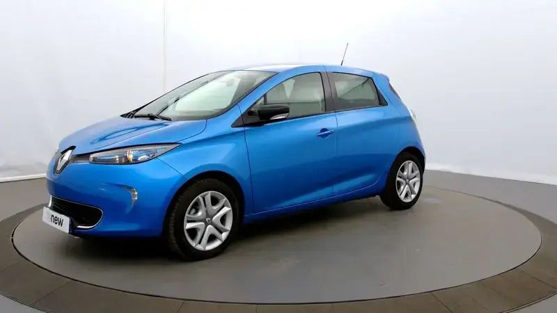 Bleu Utilisé 2018 Renault Zoe Zen Citadine | 7 190 € (Bon prix) - Image 1/4