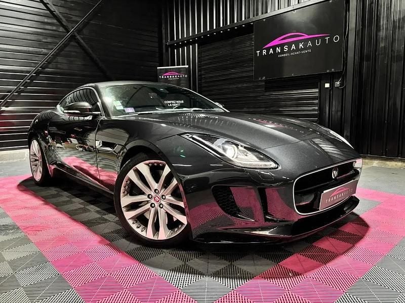 Gris Occasion 2015 Jaguar F-Type S Citadine | 46 990 € - Image 1/4