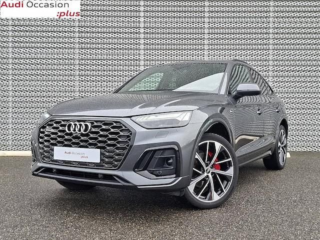 Gris daytona nacré Occasion 2022 Audi Q5 Sportback S-Line SUV | 45 990 € (Prix assez cher) - Image 1/4