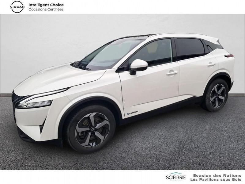 Blanc Utilisé 2023 Nissan Qashqai N-Connecta SUV | 26 990 € (Prix juste) - Image 1/4