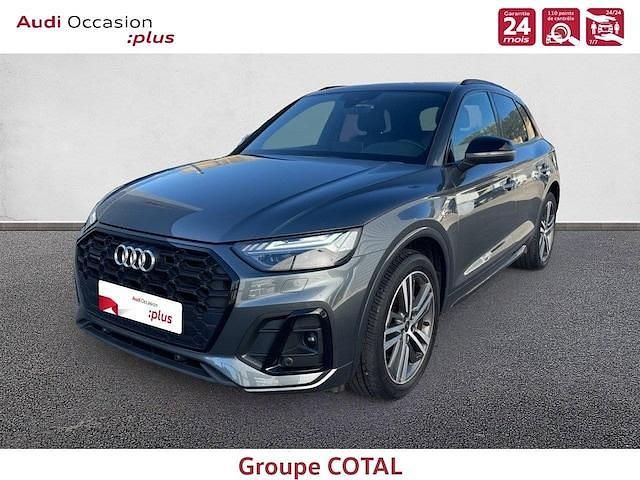 Gris daytona nacré Utilisé 2021 Audi Q5 S-Line SUV | 49 900 € (Prix cher) - Image 1/4