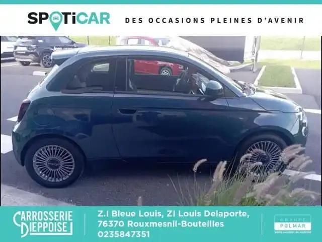 Occasion Fiat 500e 88 kW (120 ch) 2022 Vert Berline