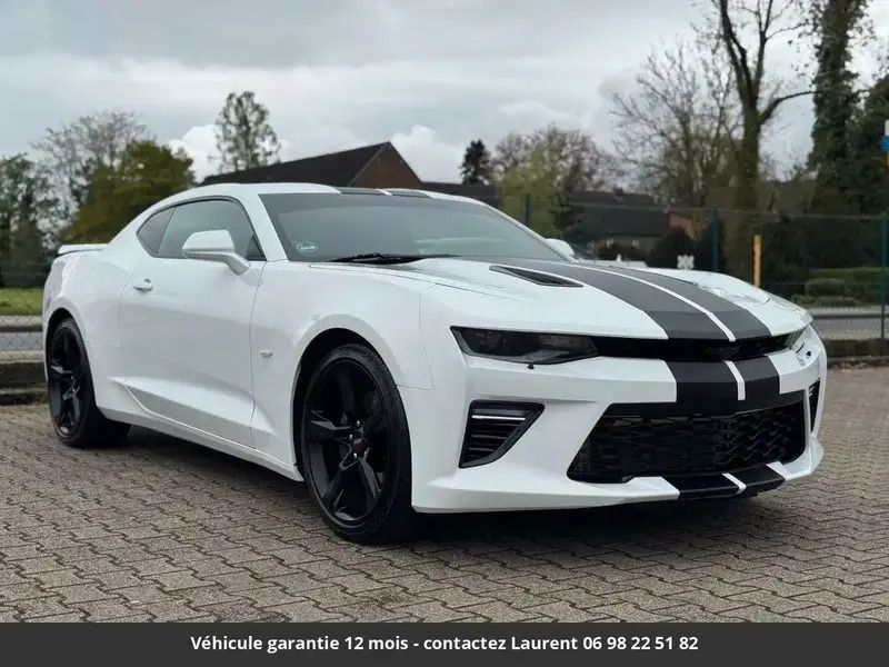 Blanc Utilisé 2016 Chevrolet Camaro SS Coupé | 39 950 € (Prix juste) - Image 1/4