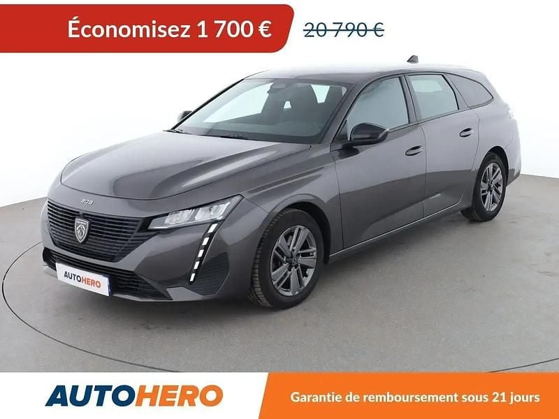 Gris Occasion 2022 Peugeot 308 SW Active Break | 19 090 € (Prix juste) - Image 1/2
