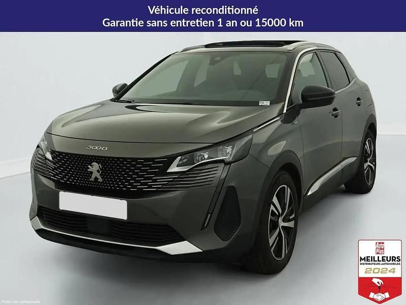 Gris Occasion 2022 Peugeot 3008 GT SUV | 25 394 € (Prix juste) - Image 1/4