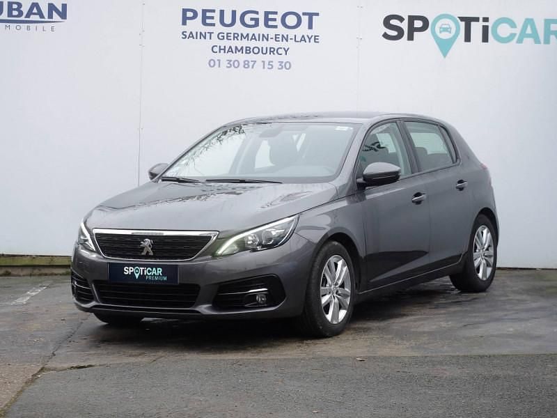 Gris Utilisé 2020 Peugeot 308 S Berline | 11 190 € (Bon prix) - Image 1/4
