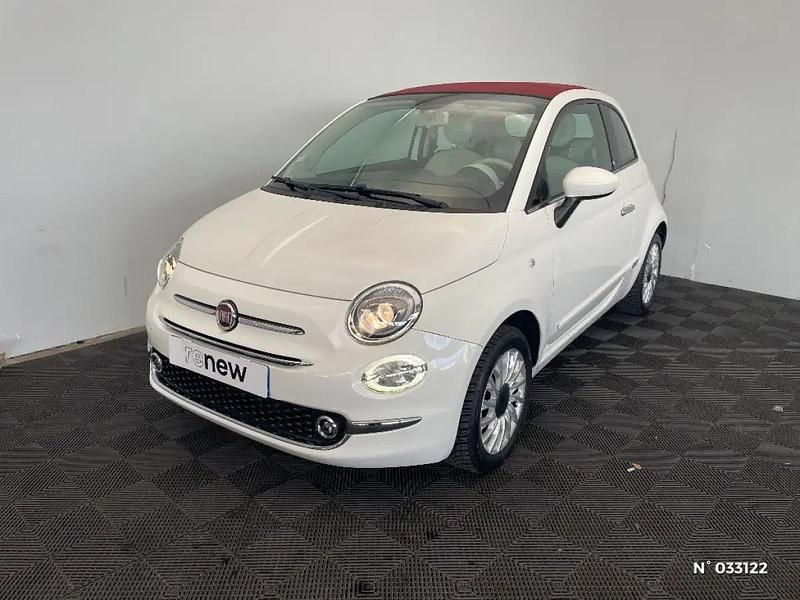 Blanc Occasion 2019 Fiat 500 Lounge Citadine | 12 490 € (Prix juste) - Image 1/4