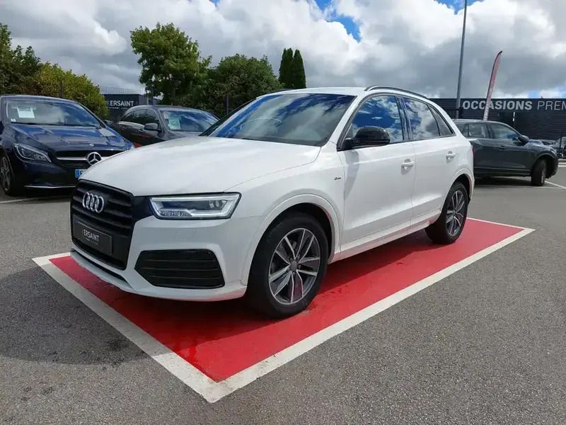 Blanc Utilisé 2018 Audi Q3 SUV | 23 990 € (Prix assez cher) - Image 1/4