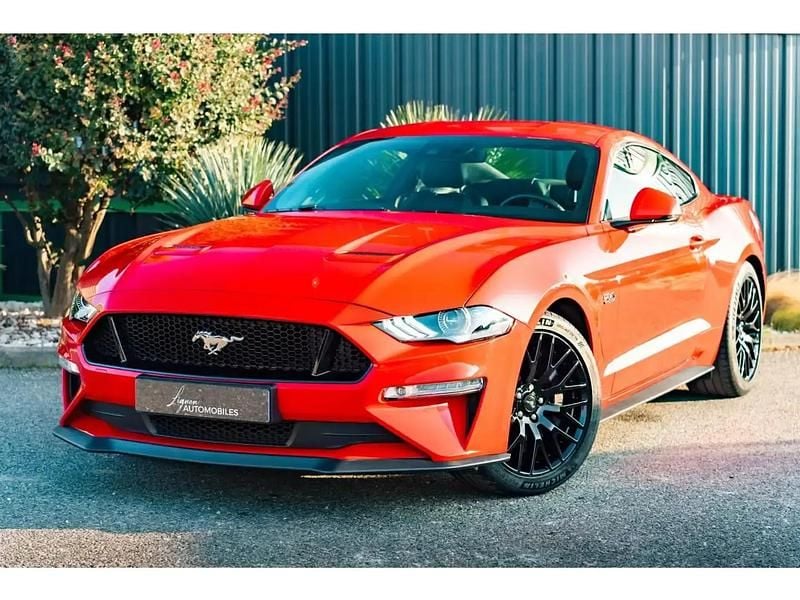 Rouge Utilisé 2019 Ford Mustang GT Fastback Coupé | 47 990 € (Bon prix) - Image 1/4