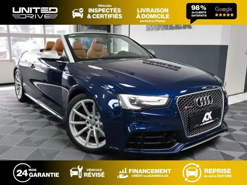 Bleu Utilisé 2013 Audi RS5 Sport Cabriolet | 37 999 € - Image 1/4