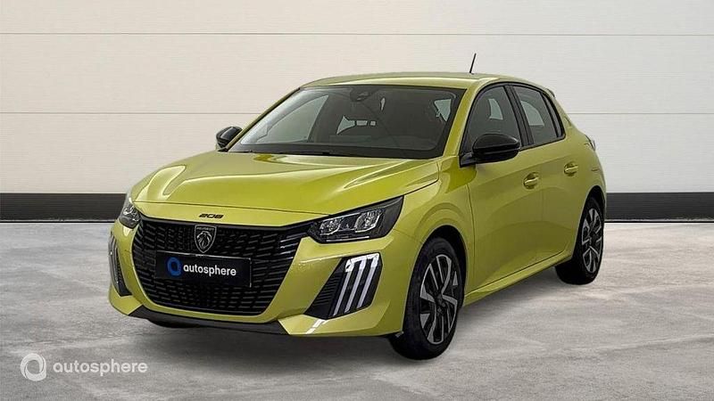 Jaune Nouvelle 2024 Peugeot 208 Active Citadine | 19 499 € (Bon prix) - Image 1/4
