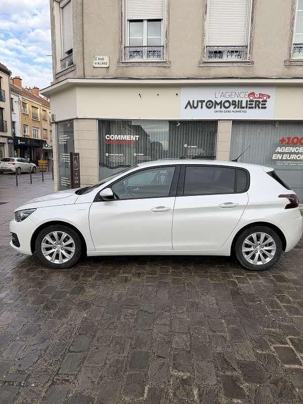 Occasion Peugeot 308 Style 110 ch (80 kW) 2020 Blanc Citadine