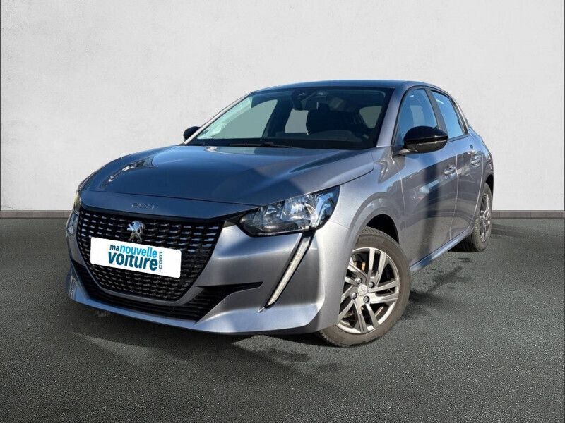 Gris Utilisé 2022 Peugeot 208 Active Citadine | 11 980 € (Bon prix) - Image 1/4