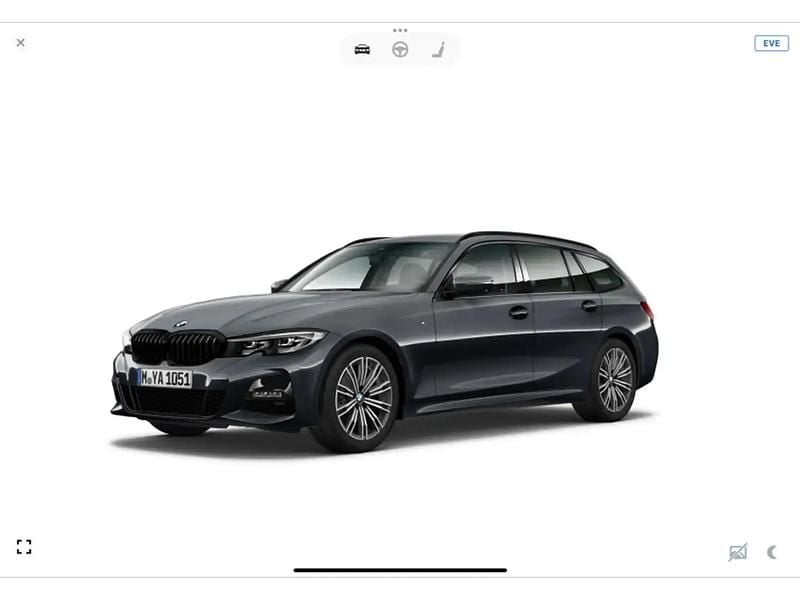 Gris Utilisé 2021 BMW 316 Sport Line Break | 28 950 € - Image 1/4