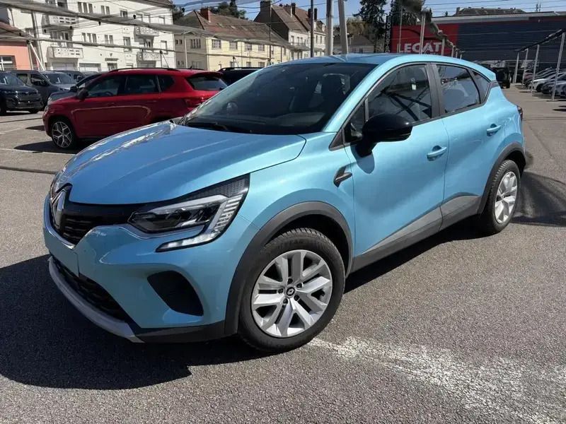 Bleu Utilisé 2021 Renault Captur Zen SUV | 16 590 € (Prix juste) - Image 1/4