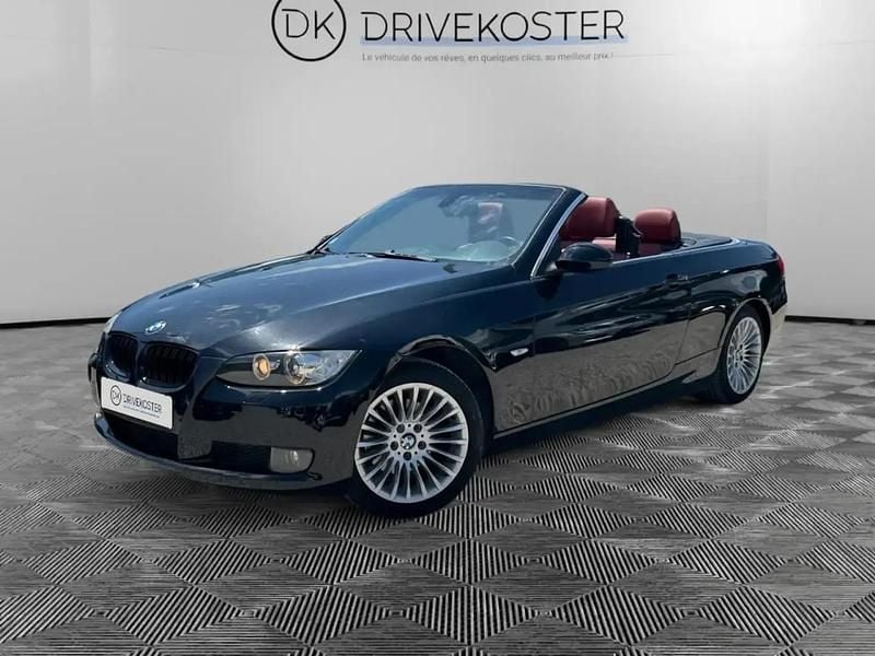 Noir Occasion 2009 BMW 320 Cabriolet Sport Line Cabriolet | 10 990 € - Image 1/4