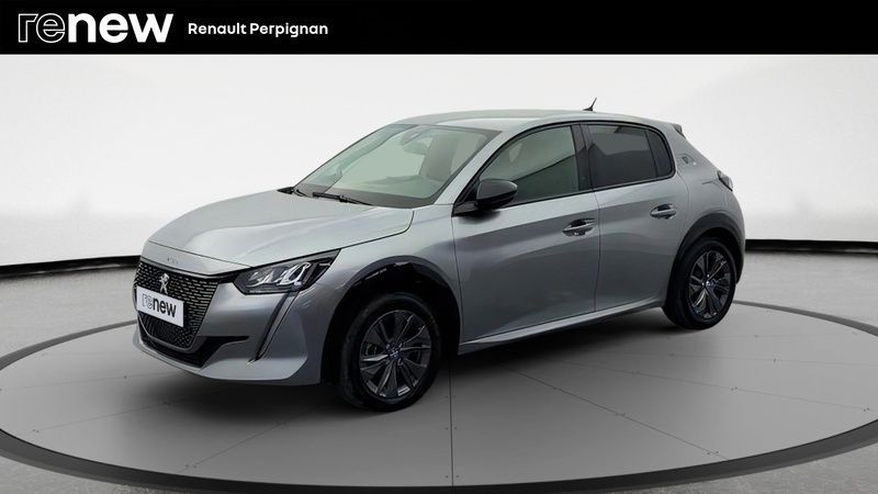 Gris Utilisé 2022 Peugeot e-208 Citadine | 16 200 € (Bon prix) - Image 1/4