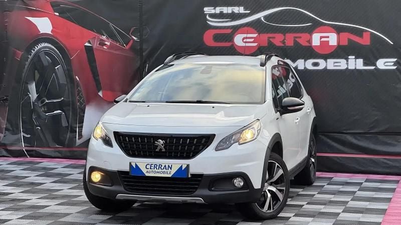 Blanc Occasion 2017 Peugeot 2008 GT-line SUV | 7 990 € (Prix juste) - Image 1/4