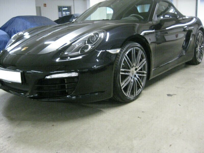 Noir Occasion 2016 Porsche Boxster Cabriolet | 59 100 € - Image 1/4